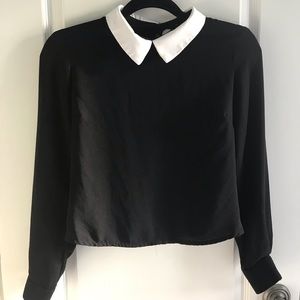 One Clothing B&W Top/ Blouse